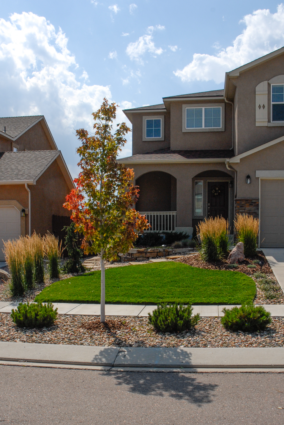 Easy Maintenance Front Yard